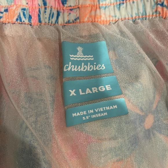 Chubbies Tiger Print Swim Trunks 5.5”inch - Picture 3 of 4